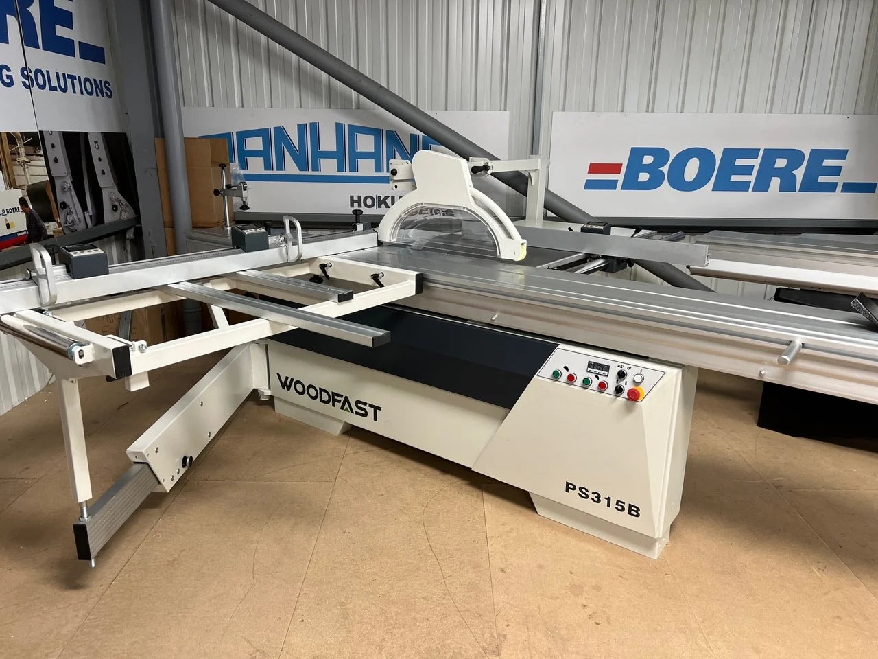 Woodfast PS315B 315mm (12") 5.5HP 3.2m Sliding Table Panel Saw 400V  DIGITAL