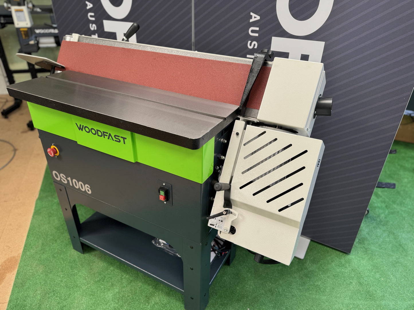 Woodfast Edge Linisher Sander 240V WF-OS1006 *New Arrival*