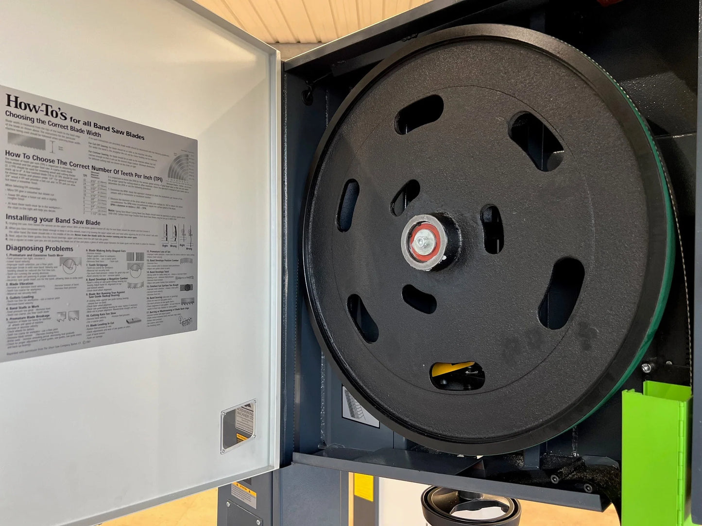 Woodfast BS600A (24") 5.5hp 415v 3 phase heavy duty Bandsaw