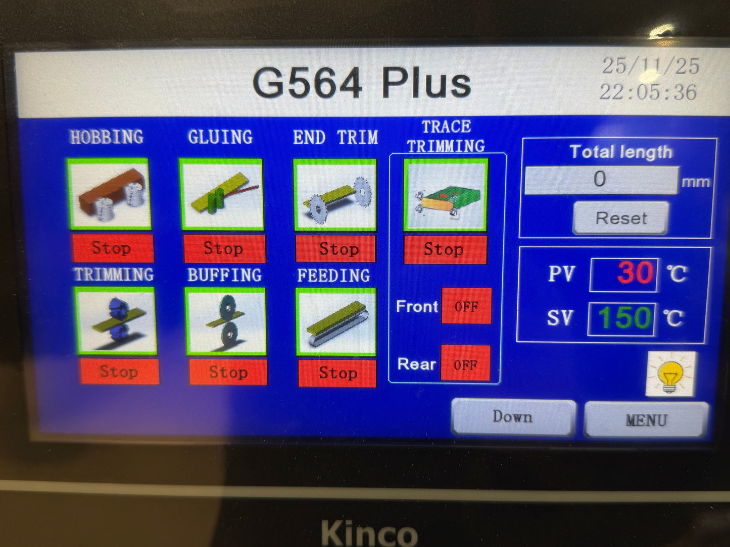 Woodfast G564 PLUS Edgebander with Pre-Milling, Corner Rounding & spraying