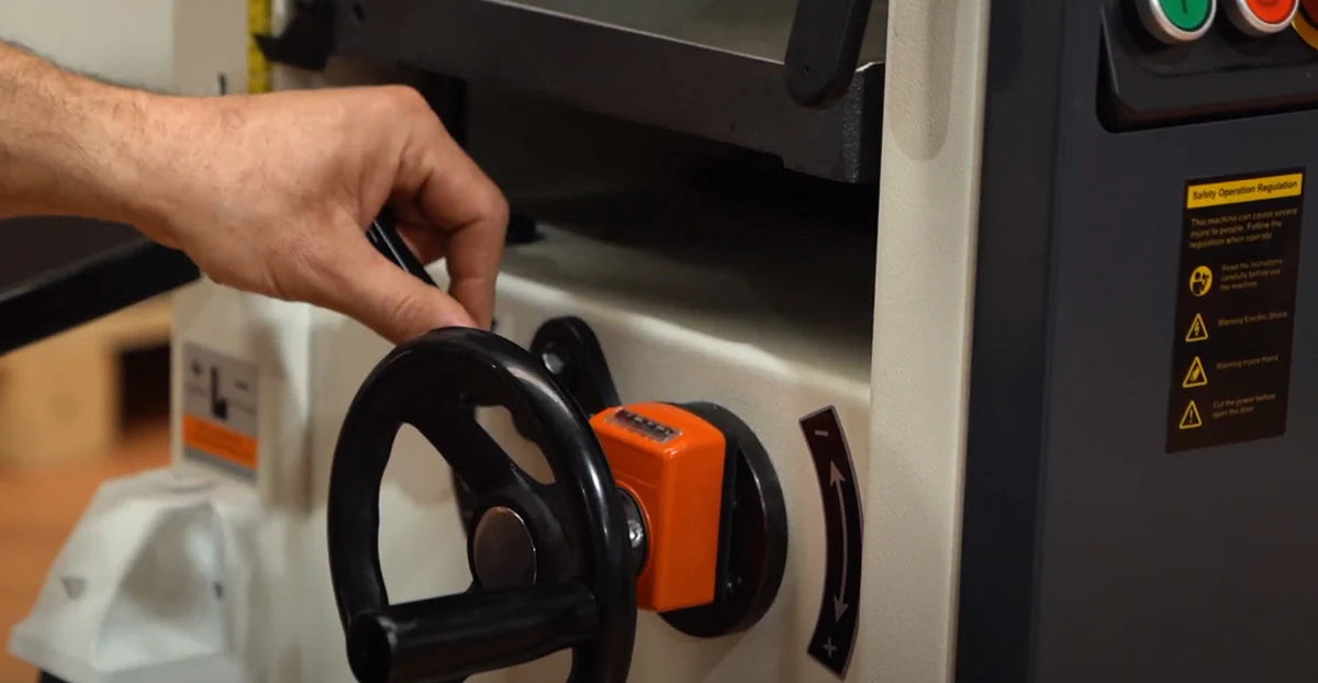 Woodfast 260mm (10") Combination Planer & Thicknesser with Spiral Head Cutter Block PT260B