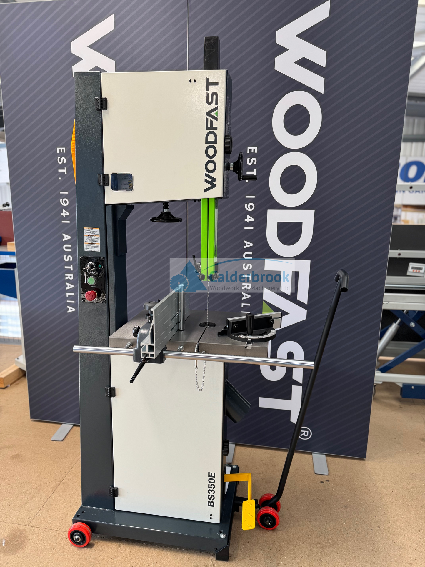 Woodfast 350mm (14") Professional Bandsaw 3HP 240V BS350E *New Arrival*