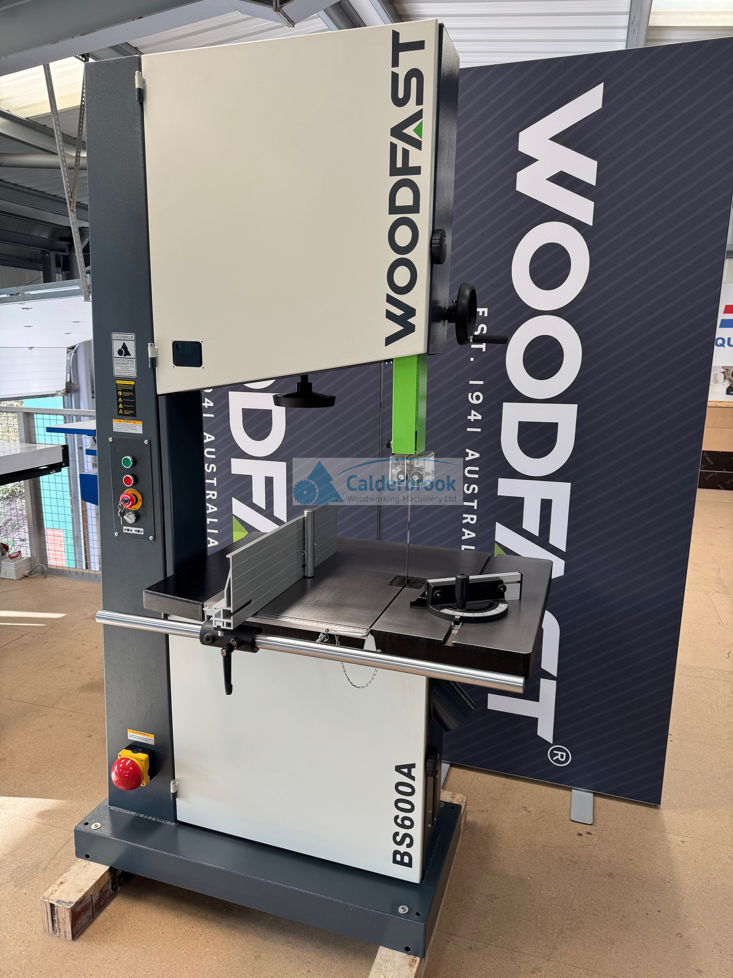 Woodfast BS600A (24") 5.5hp 415v 3 phase heavy duty Bandsaw