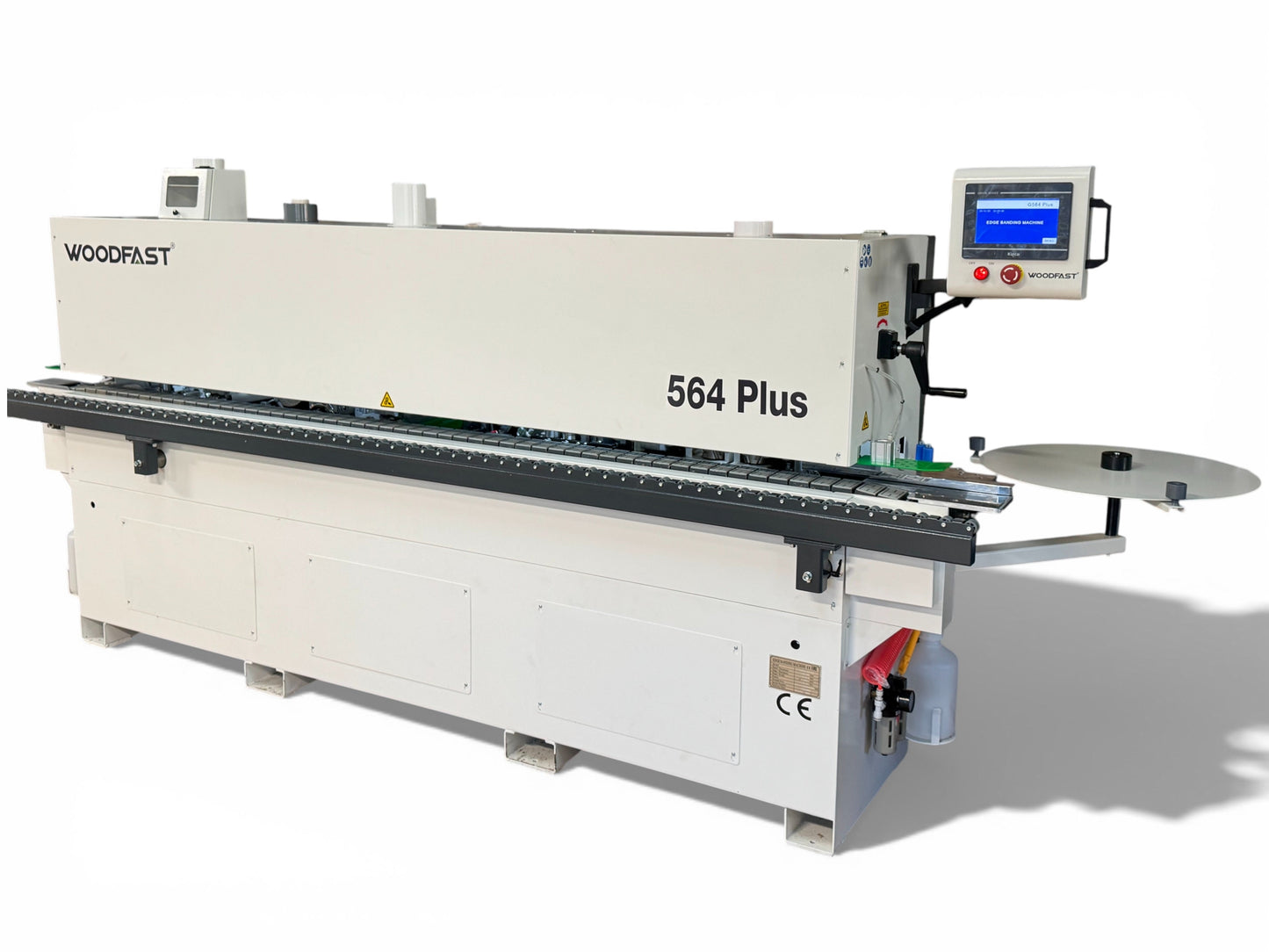 Woodfast EB564 PLUS Edgebander with Pre-Milling, Corner Rounding & spraying