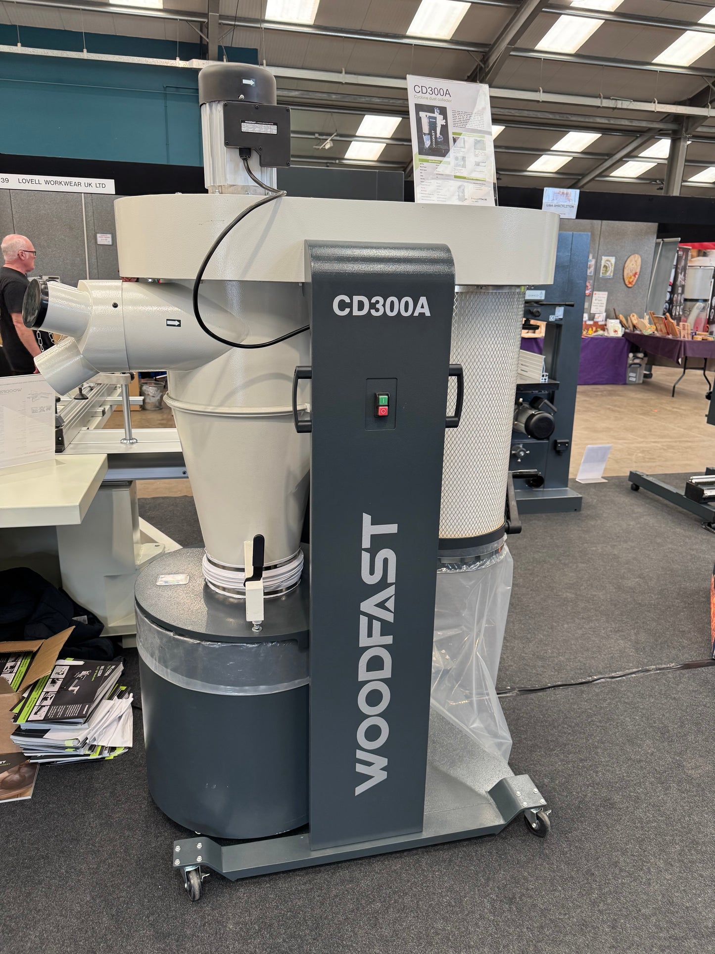 Woodfast CD300A Cyclone Dust extractor