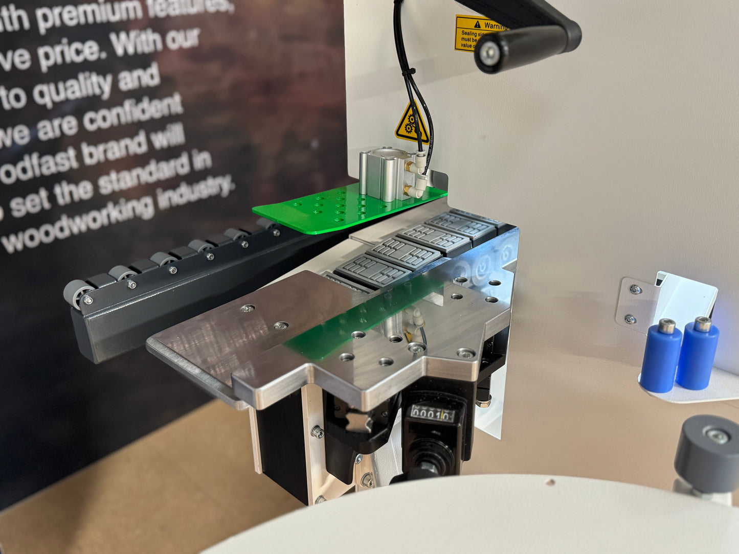 Woodfast EB560 Edgebander with Pre-milling