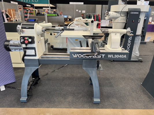 WL3040A- Super Heavy Wood turning Lathe *Patented motorised bed*